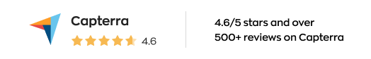 rating inFlow Inventory has been rated 4.6/5 stars and has over 500+ reviews on Capterra